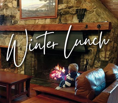 Winter Lunch at the Castle in the Clouds