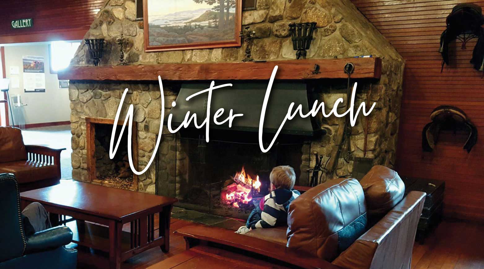 Winter Lunch at the Castle in the Clouds