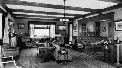 Library before restoration