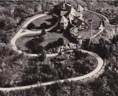 Aerial photograph of the Castle grounds