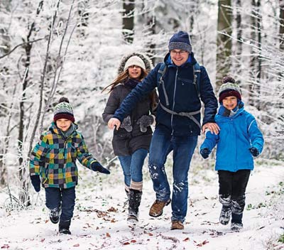 Winter hiking