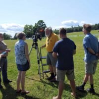 Solar Gazing with NH Astronomical