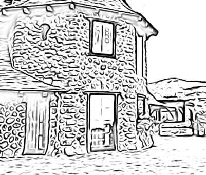 coloring page - South Tower